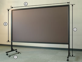 ブラックスクリーン73型斜面画
